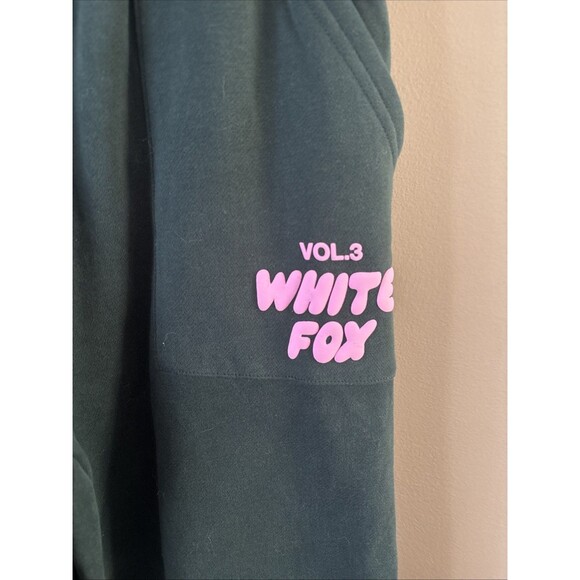White Fox Women’s XS Forest Green Sweatpants Vol. 3 Joggers Lounge - Picture 3 of 7